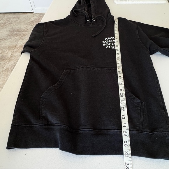 Anti Social Social Club Black Hoodie - Picture 10 of 12